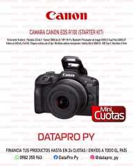 Cámara Canon EOS R100 (Starter Kit)